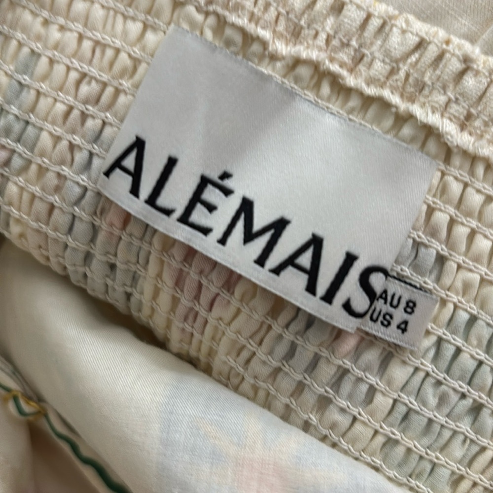 Alemais Linen Dress Size 4 NWOT - Picture 11 of 14